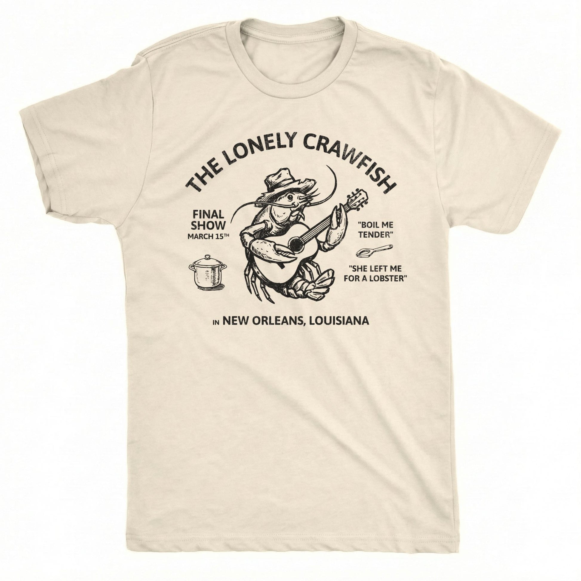 Lonely Crawfish Tee | Classic Tee Natural