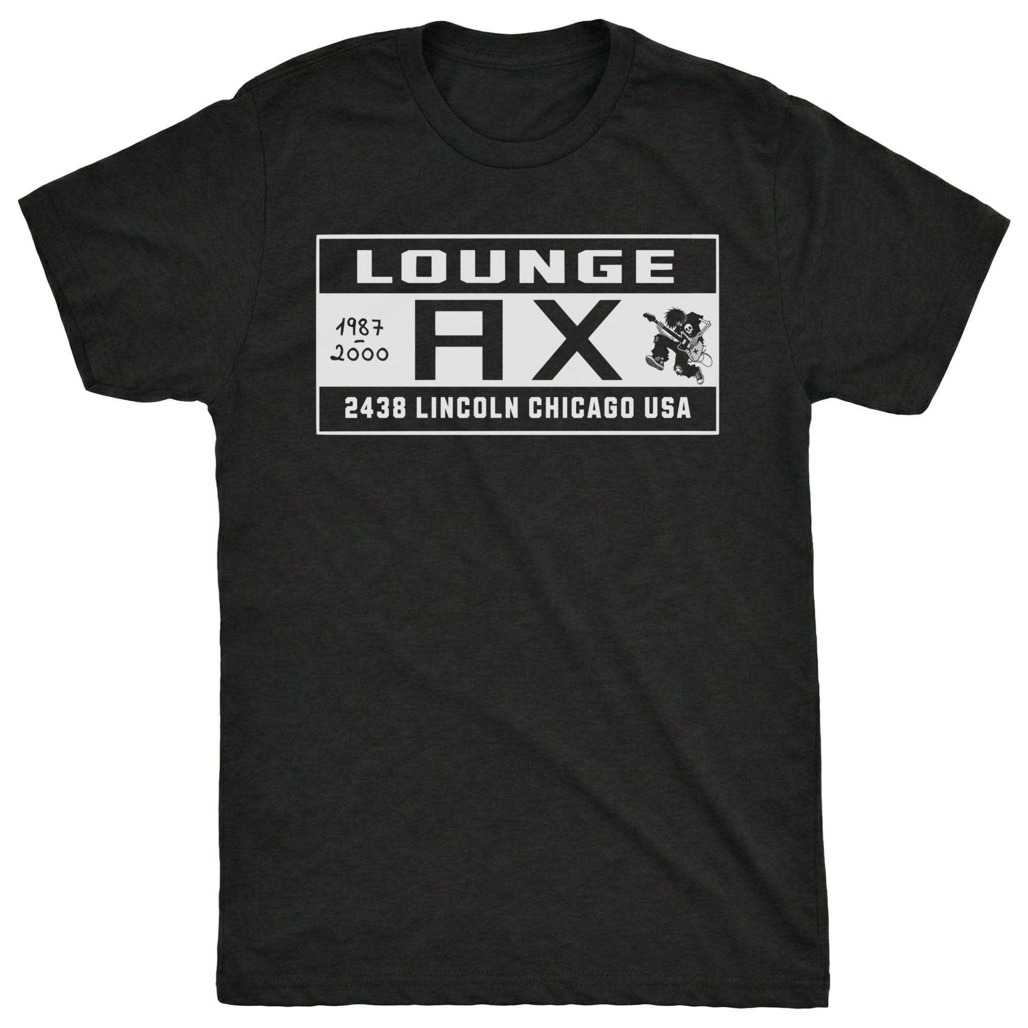 Lounge Ax Tee Black Mockup