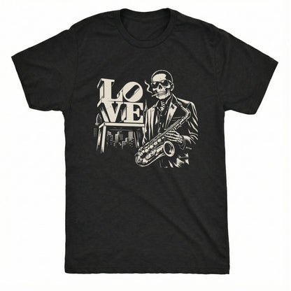 Love Sax Tee | Classic Tee black