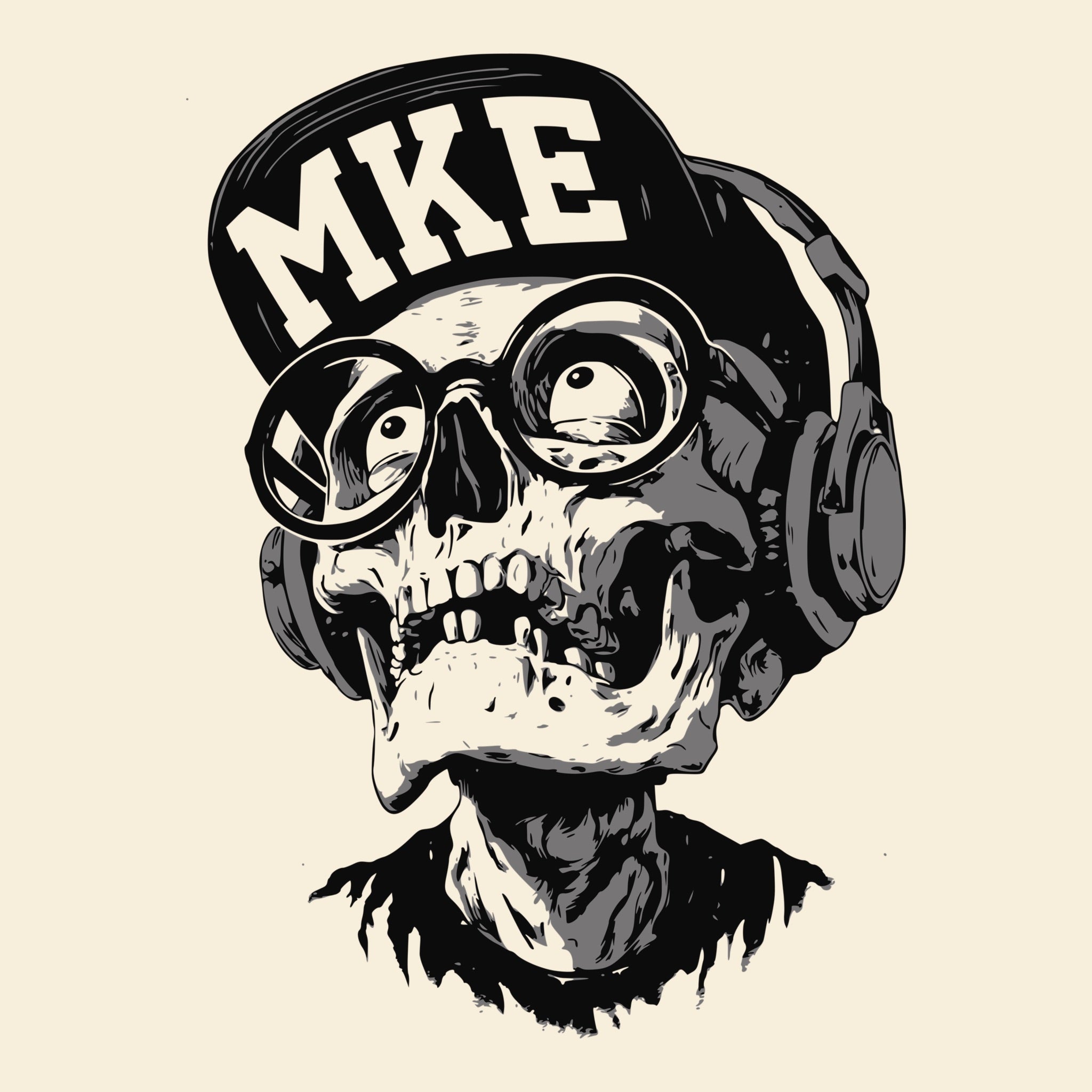 MKE Brim Tee Natural Design
