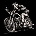 MKE Chopper Tee Black Design