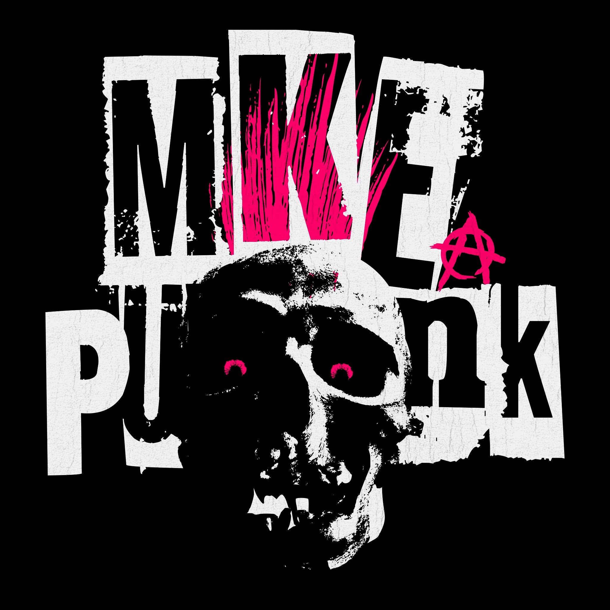 MKE Punk Tee Black Design