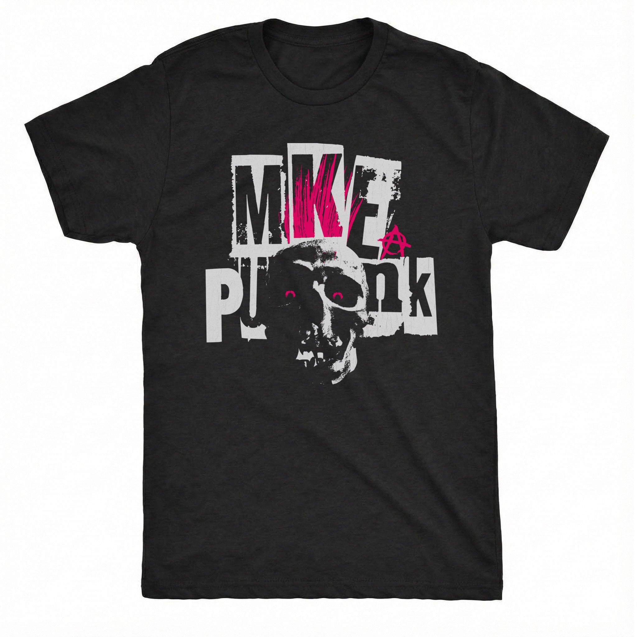 MKE Punk Tee Black Mockup