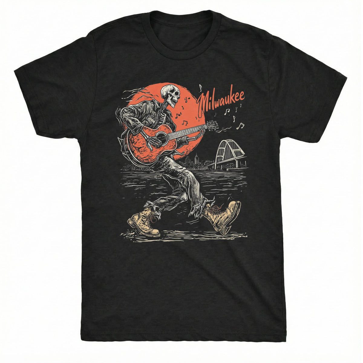 MKE Sunset T-Shirt | Classic Tee Black
