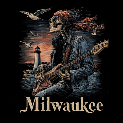MKE Lighthouse T-Shirt Design