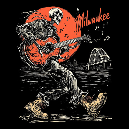 MKE Sunset T-Shirt Design