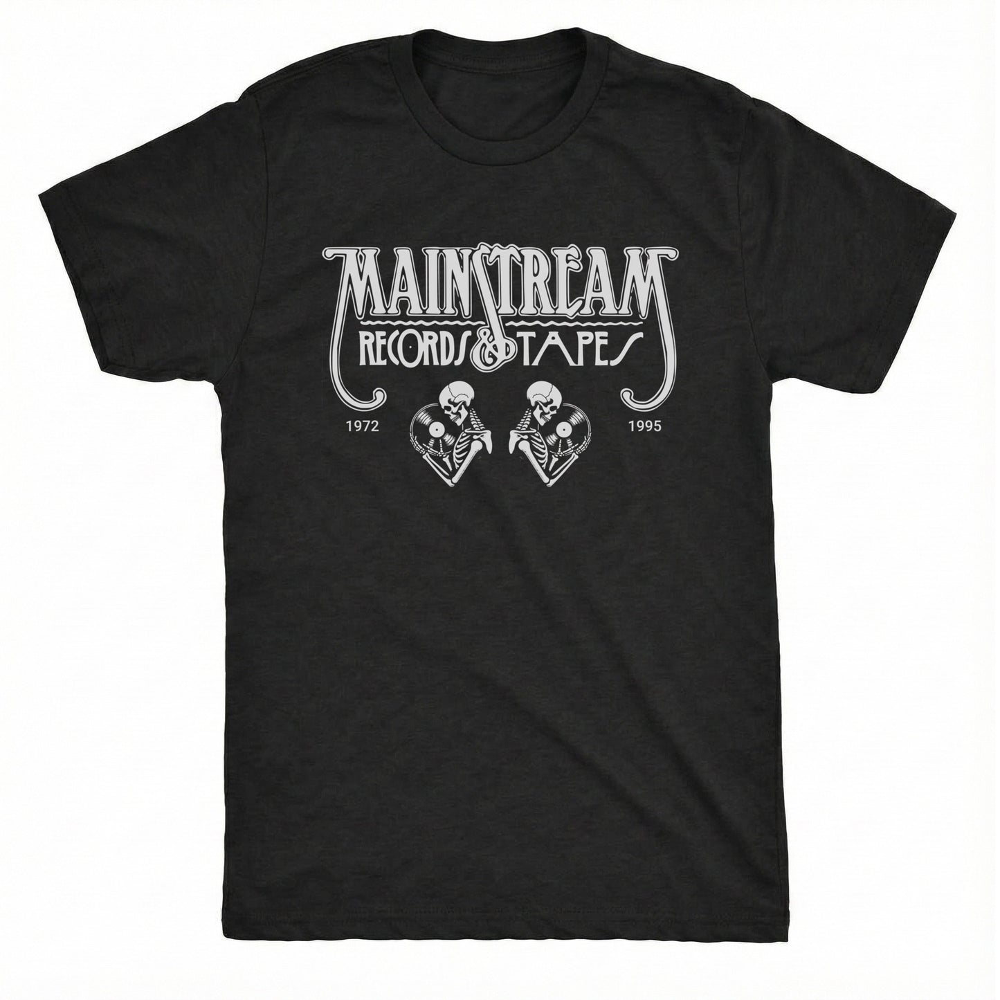 Mainstream Tee Black Mockup