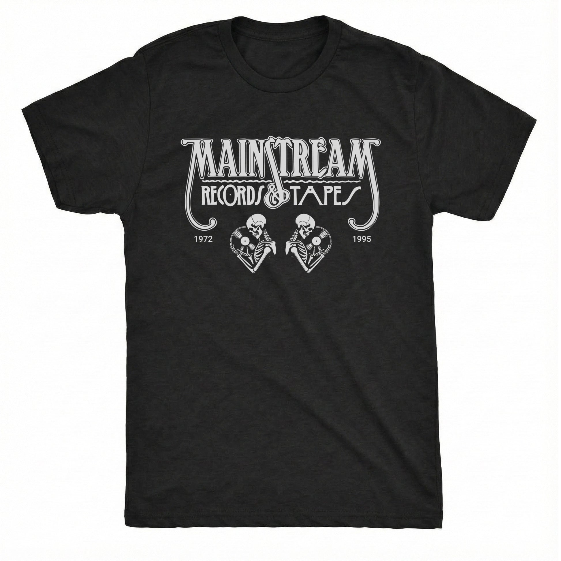 Mainstream Tee Black Mockup