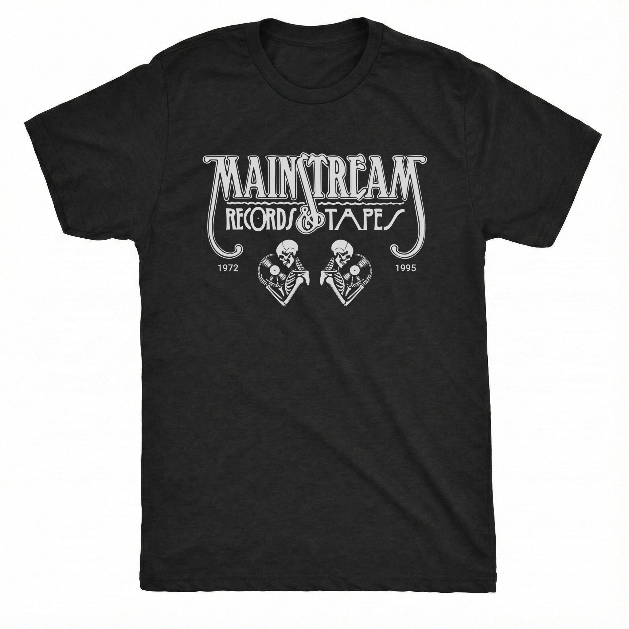 Mainstream Tee Black Mockup