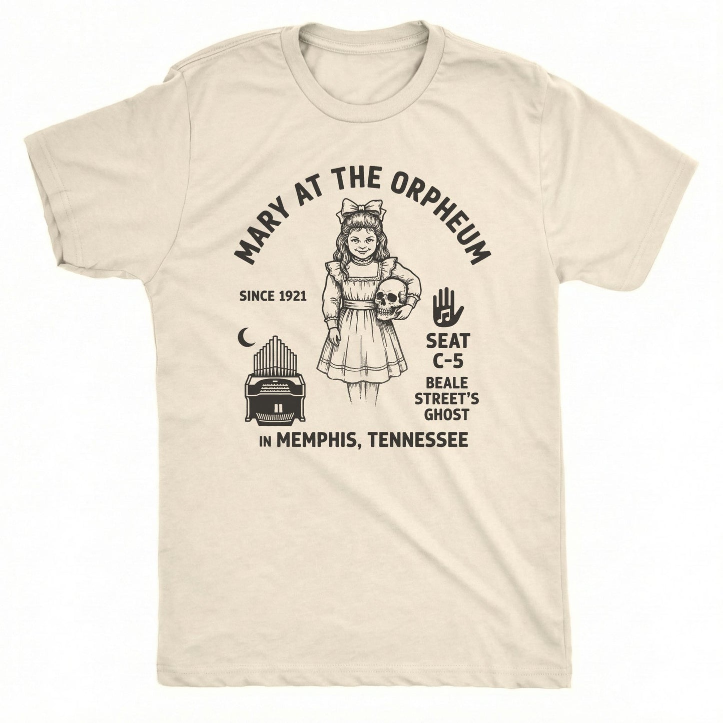 Mary at the Orpheum Tee | Classic Tee Natural