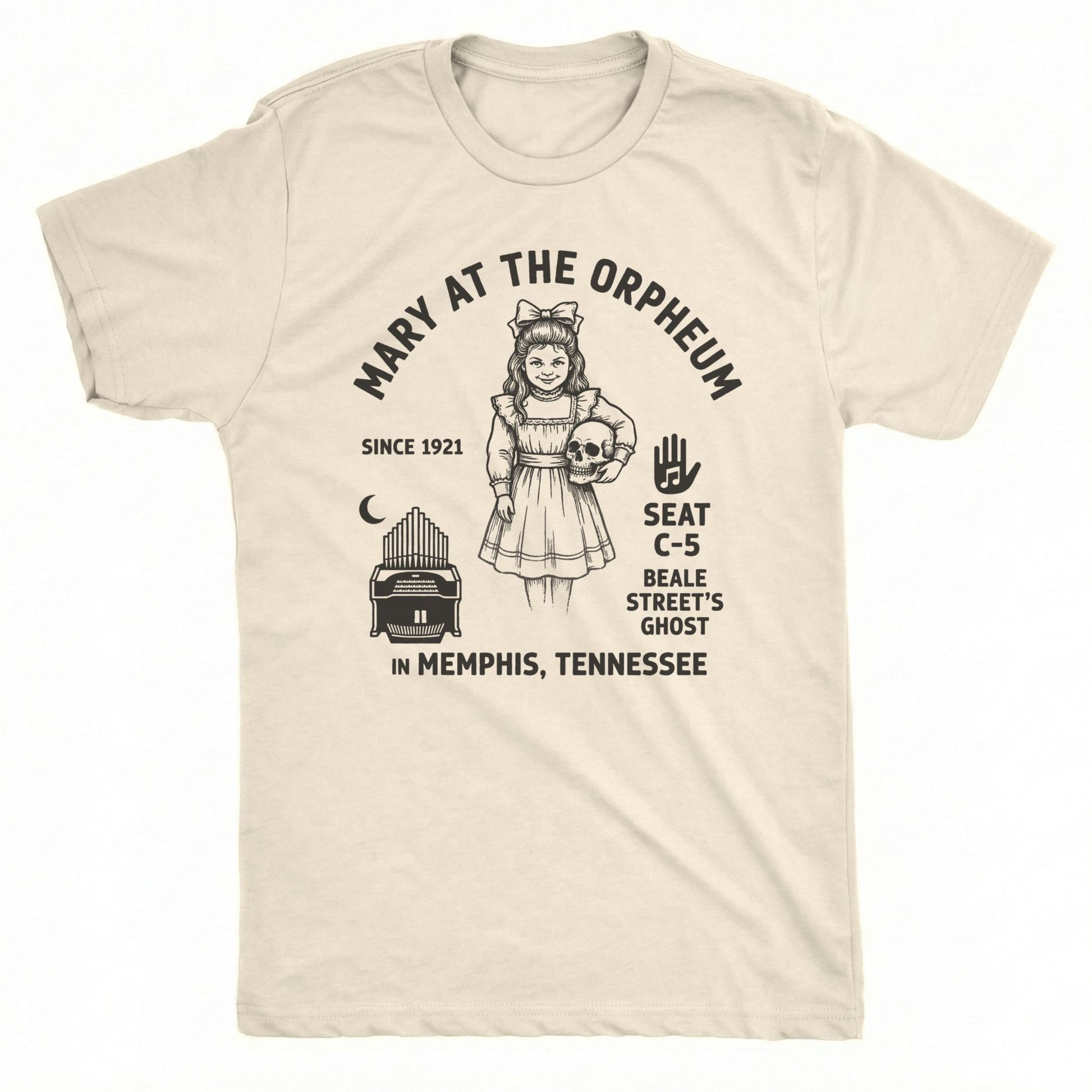 Mary at the Orpheum Tee | Classic Tee Natural