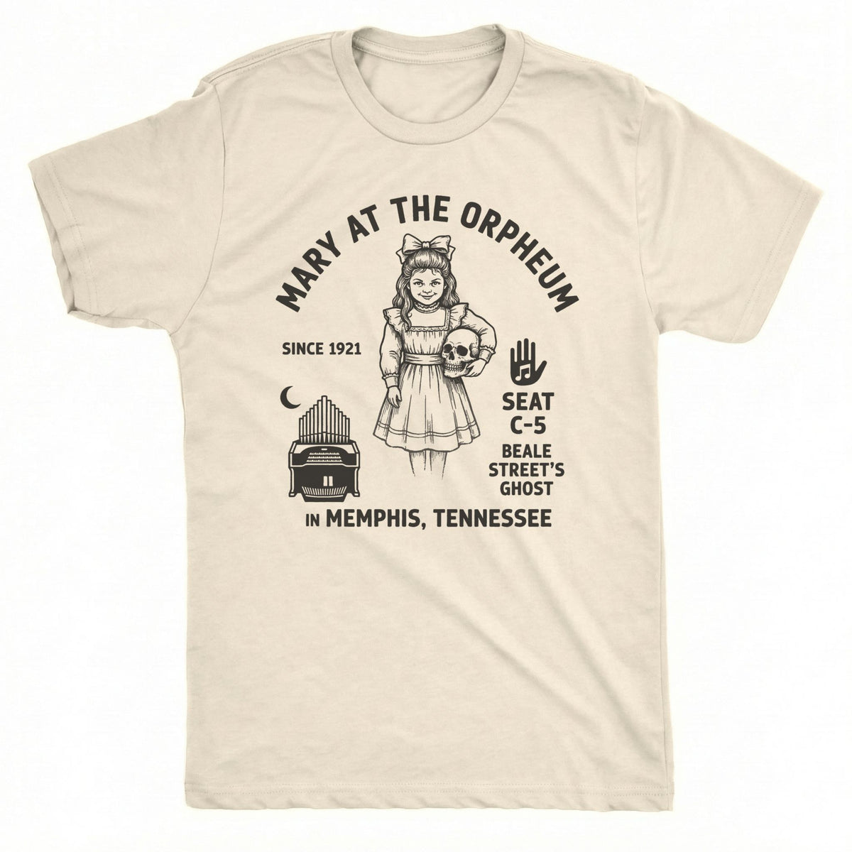 Mary at the Orpheum Tee | Classic Tee Natural