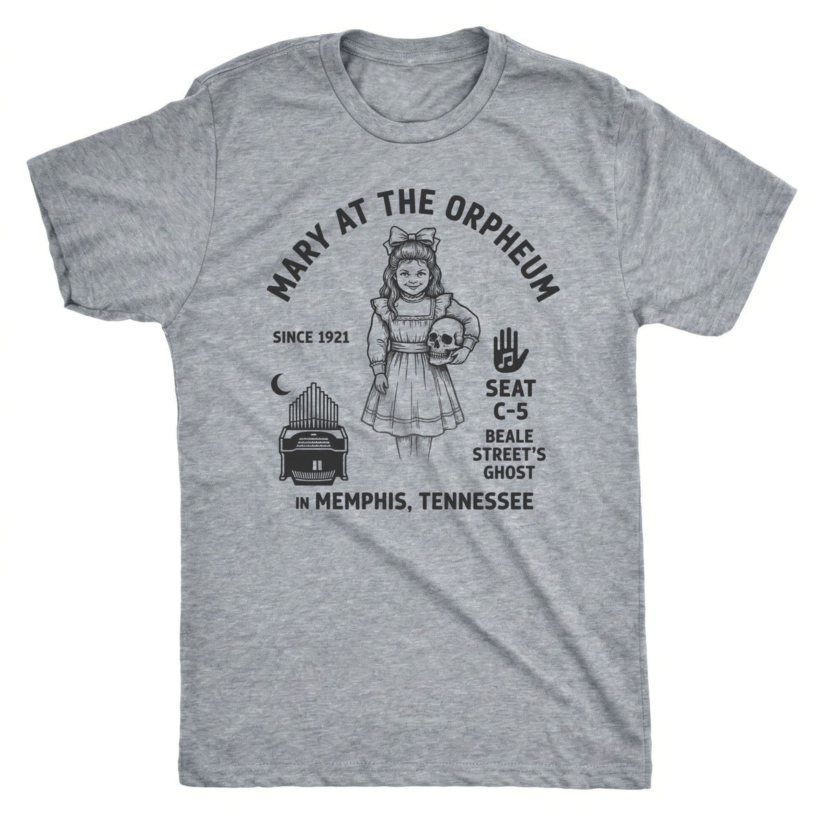 Mary at the Orpheum Tee | Classic Tee Sport Grey