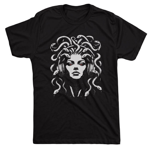 Medusa Tee Black Mockup