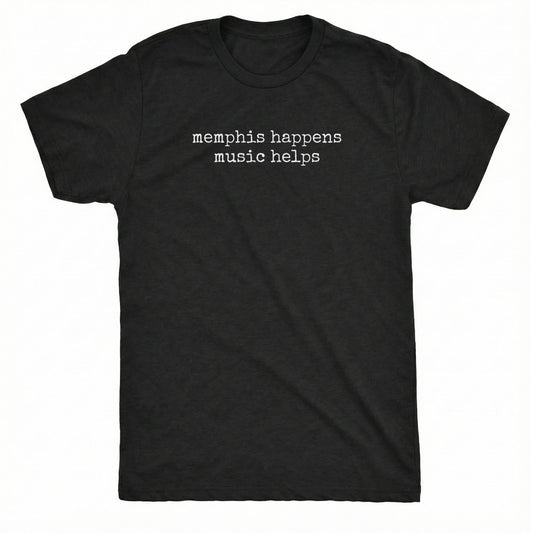 Memphis Happens Tee | Classic Tee Black