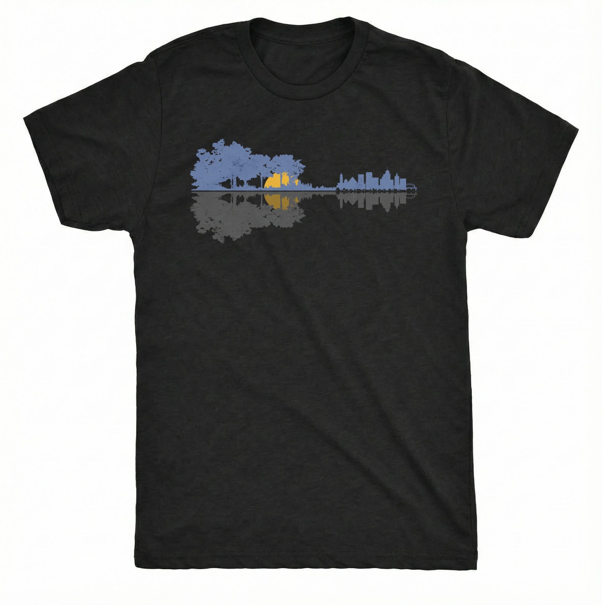 Memphis Reflection Tee | Classic Tee Black