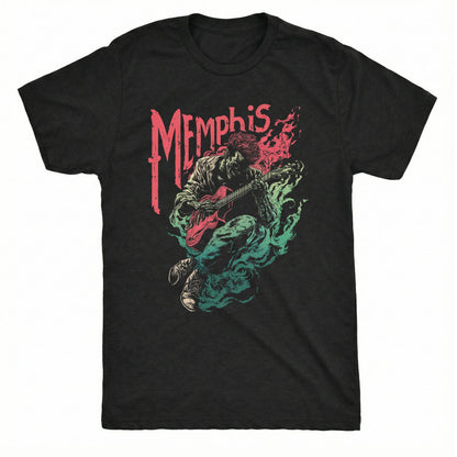 Memphis Solo Tee | Comfort Colors® 1717 Black