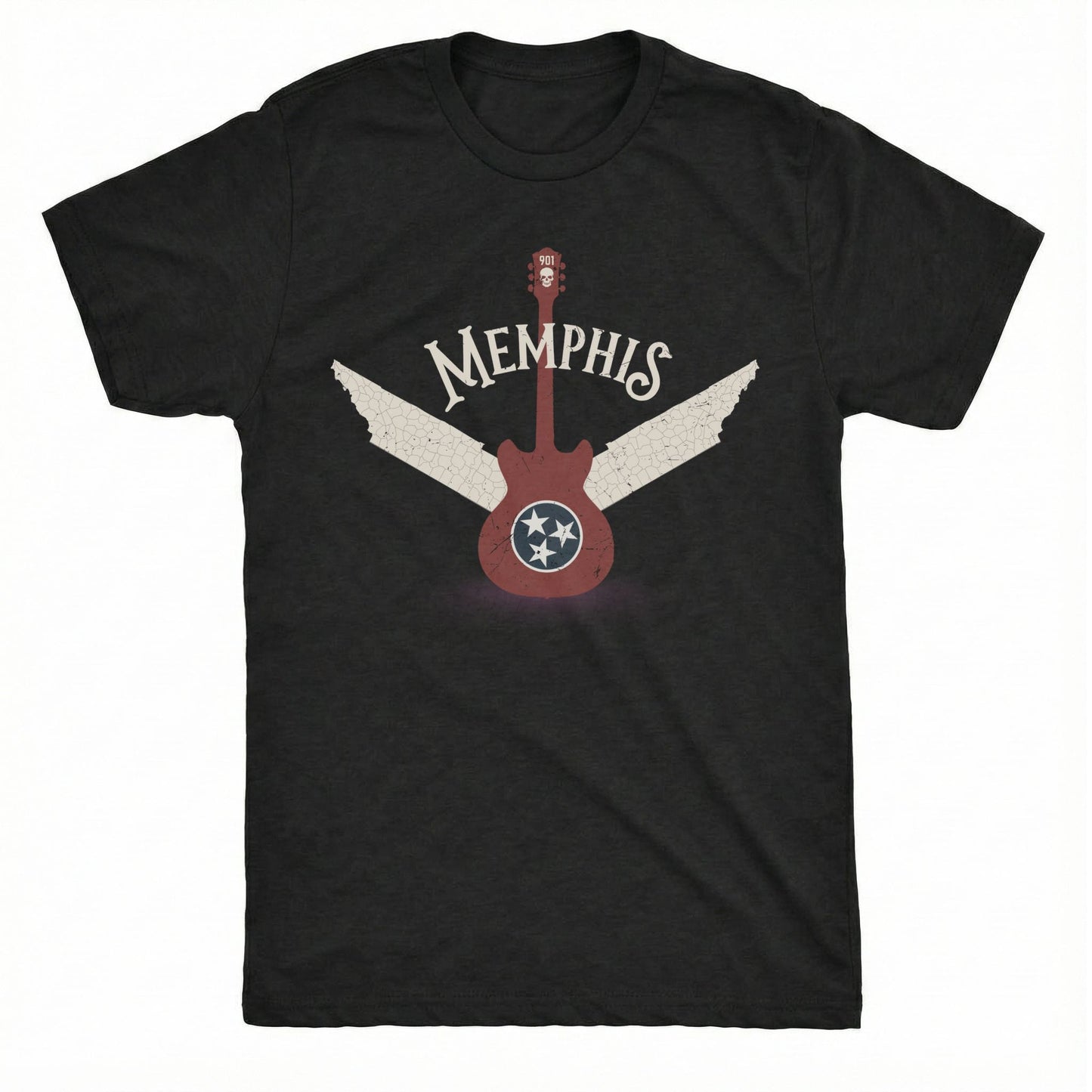 Memphis Wings Tee | Classic Tee Black