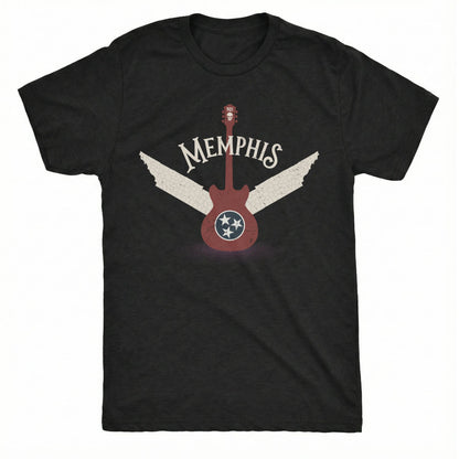 Memphis Wings Tee | Classic Tee Black