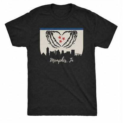 Memphis, TN Tee | Comfort Colors® 1717 Black