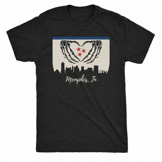 Memphis, TN Tee | Comfort Colors® 1717 Black