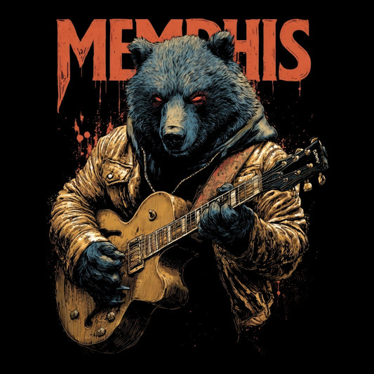 Memphis Spirit T-Shirt Design
