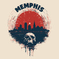 Memphis Vinyl T-Shirt Design Natural
