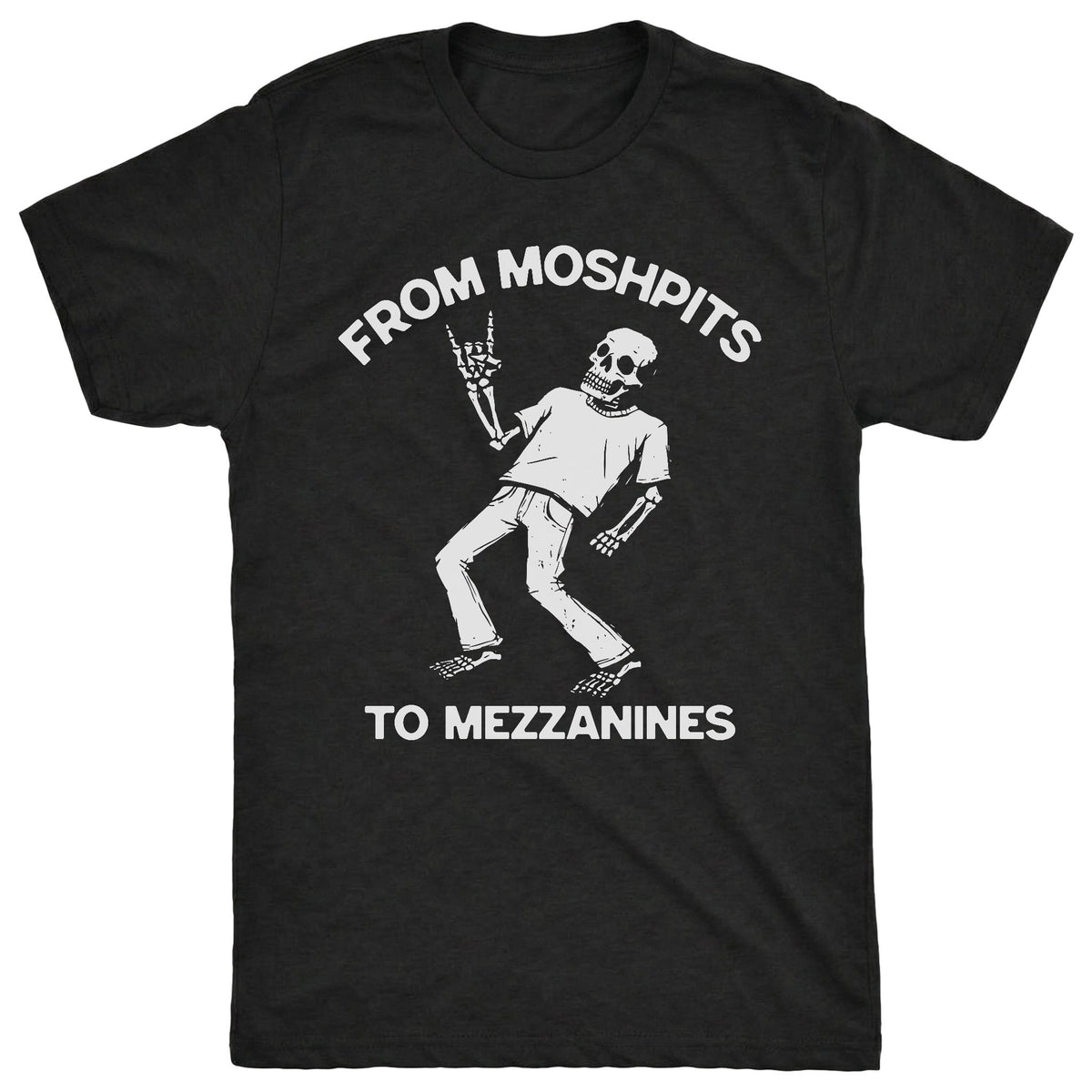 Mezzanines Tee Black Mockup