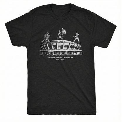 Mid-South Tee Black Mockup