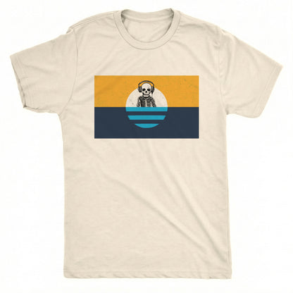 Mil Flag Tee Natural Mockup