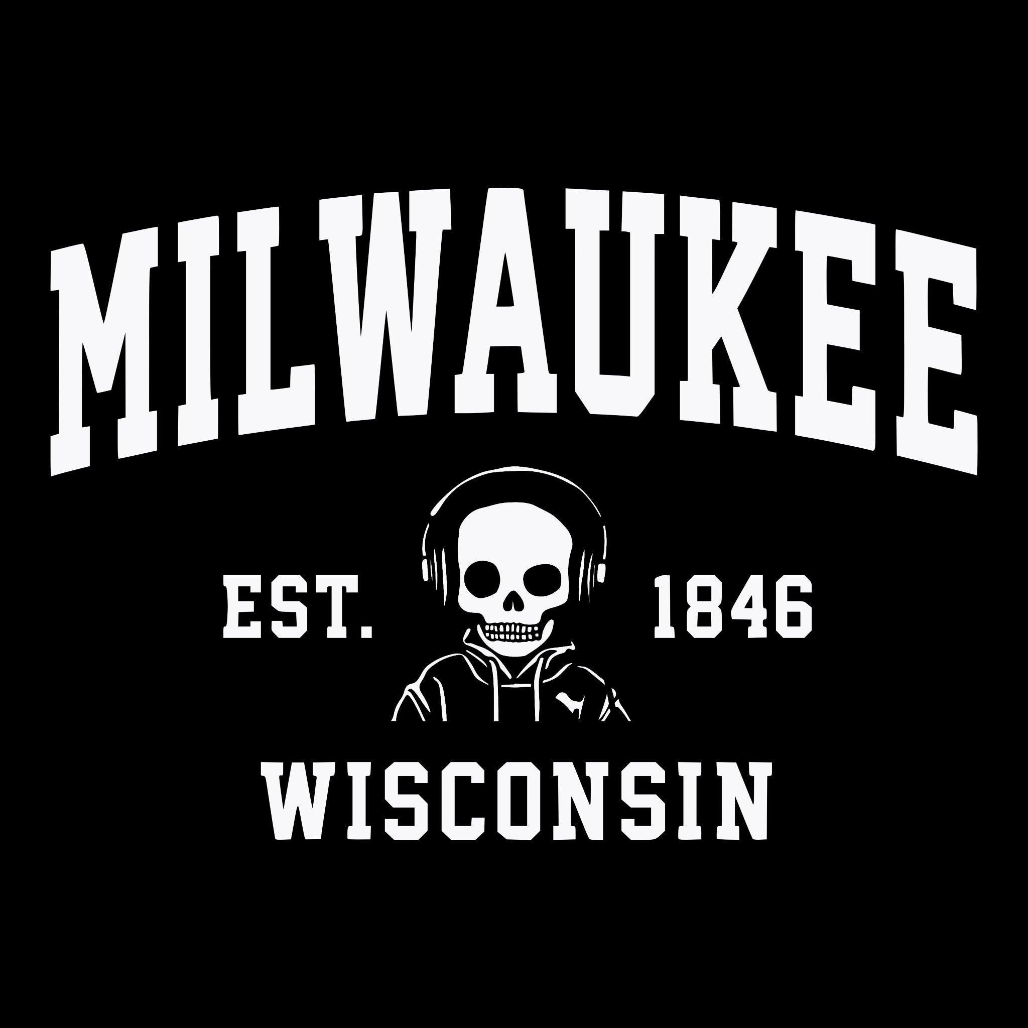 Mil Friend Tee Black Design