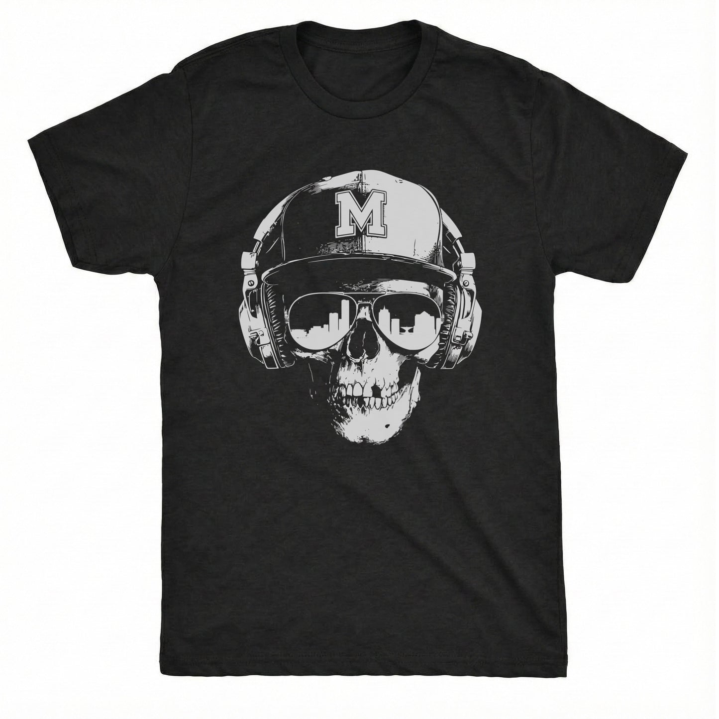 Mil Smile Tee Black Mockup