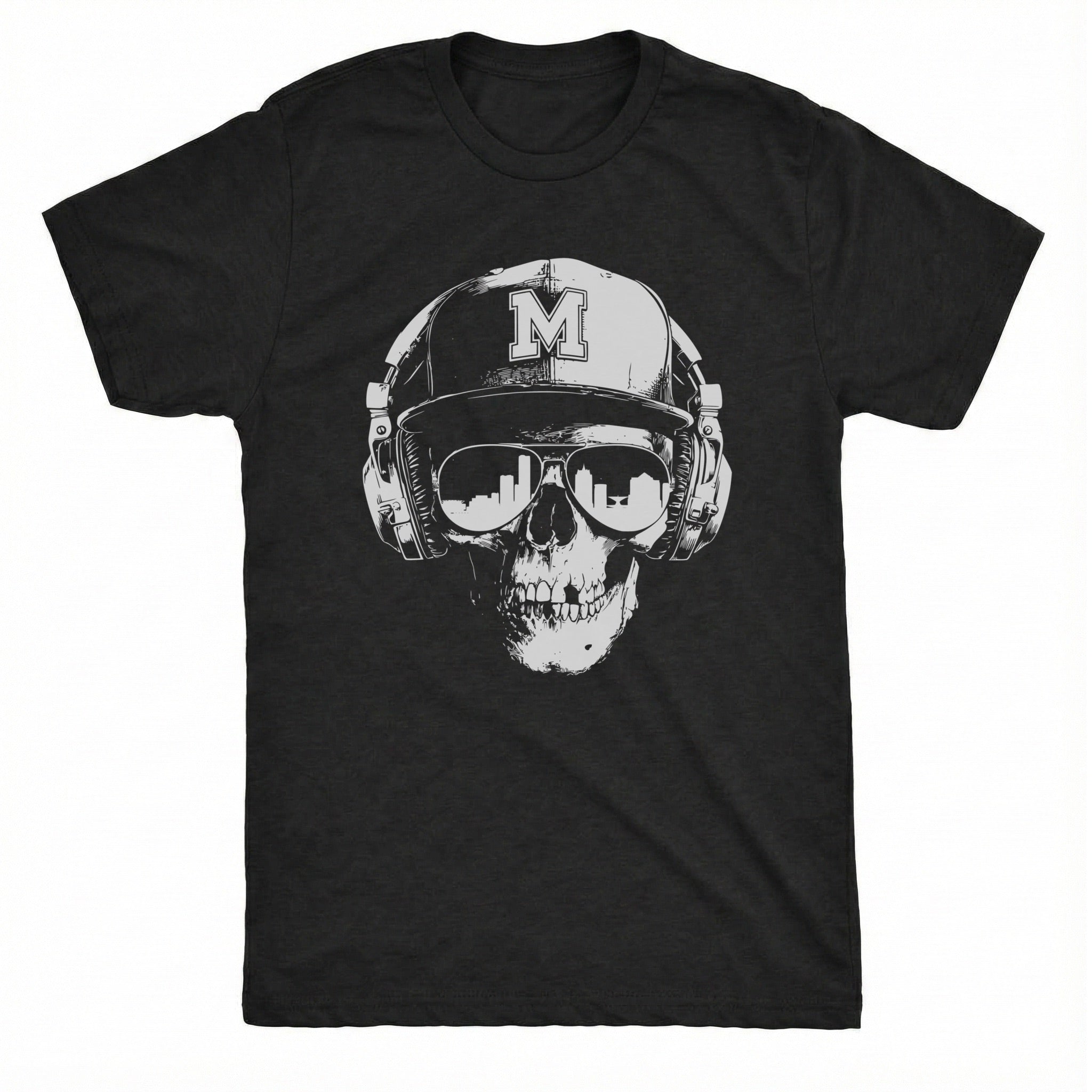 Mil Smile Tee Black Mockup