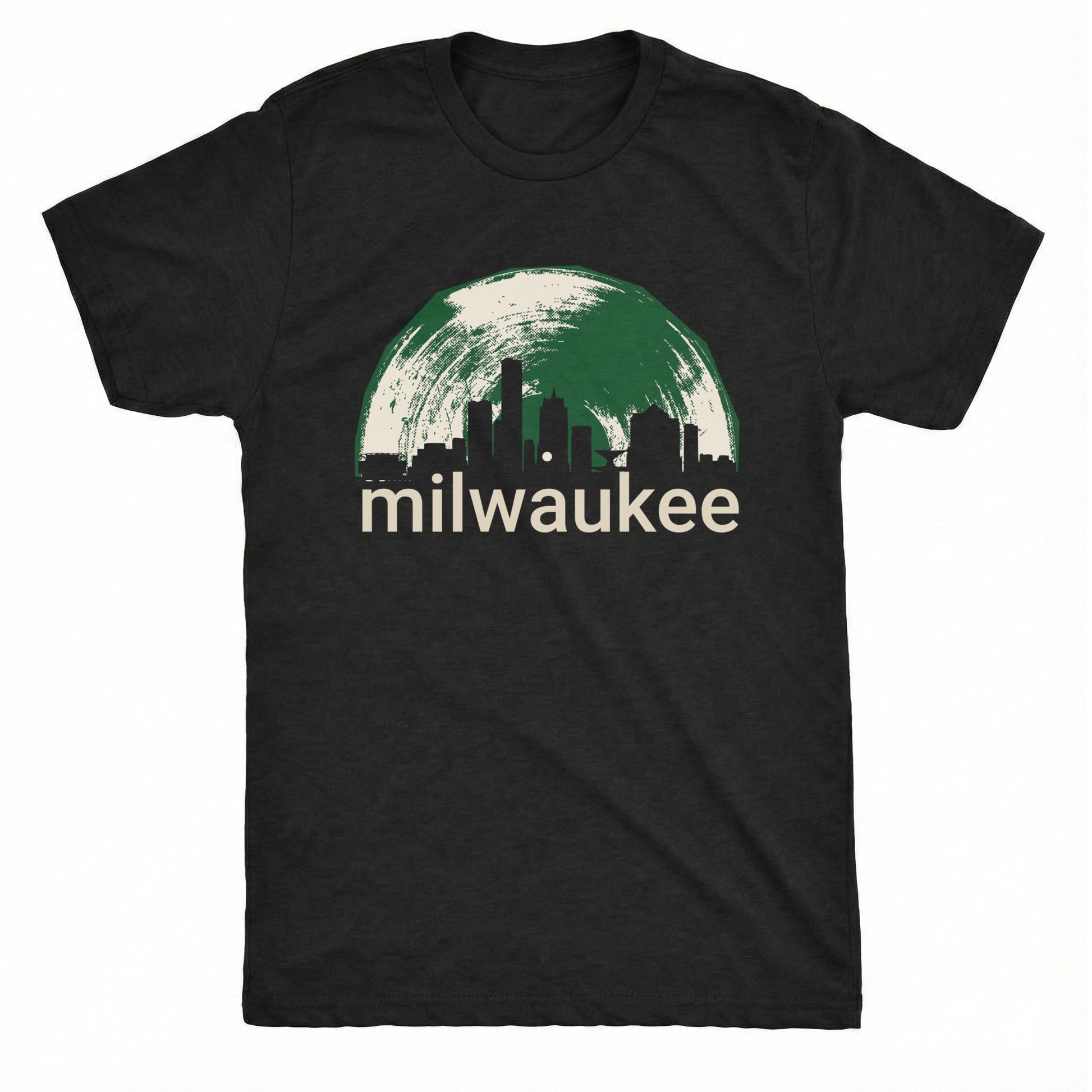 Mil Vinyl Tee Black Mockup