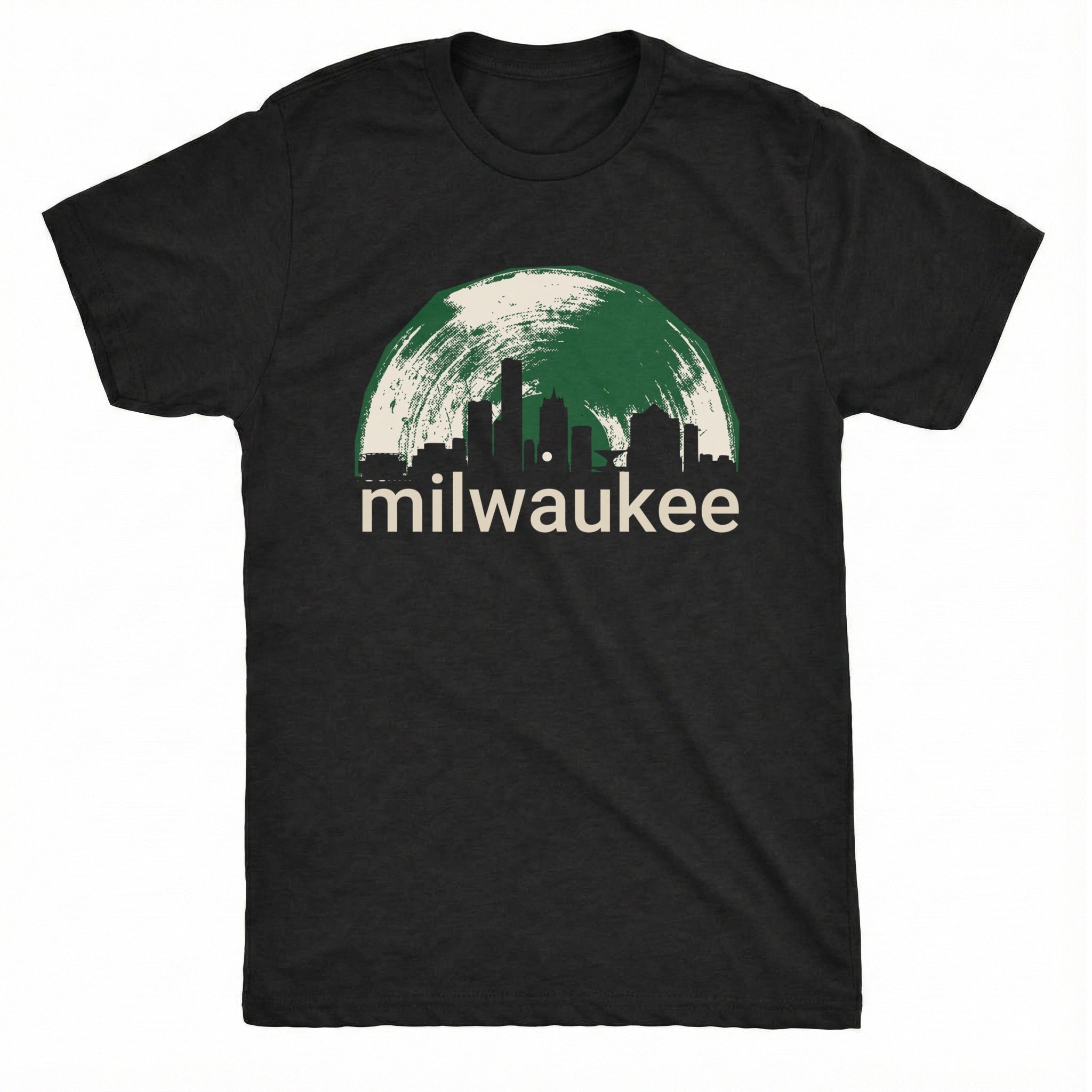 Mil Vinyl Tee Black Mockup