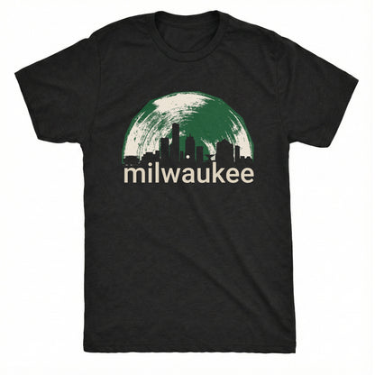 Mil Vinyl Tee Black Mockup