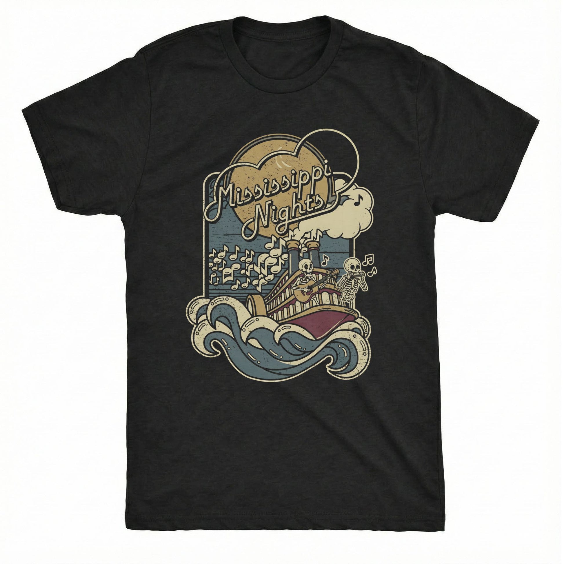 Mississippi Nights Tee | Classic Tee Black