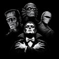 Monster Rhapsody Tee Black Design