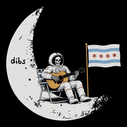 Moon Dibs Tee Black Design