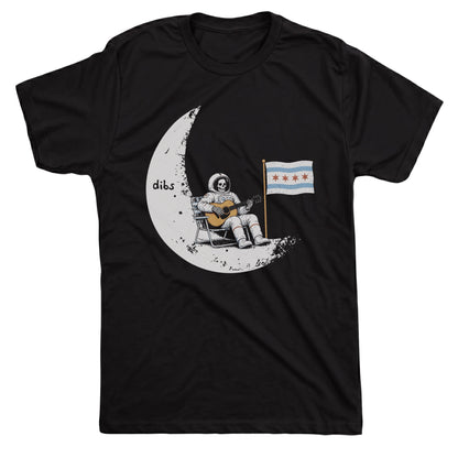 Moon Dibs Tee Black Mockup