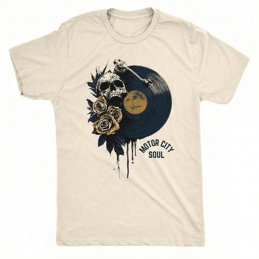 Motor City Soul T-Shirt | Comfort Colors® 1717 Natural