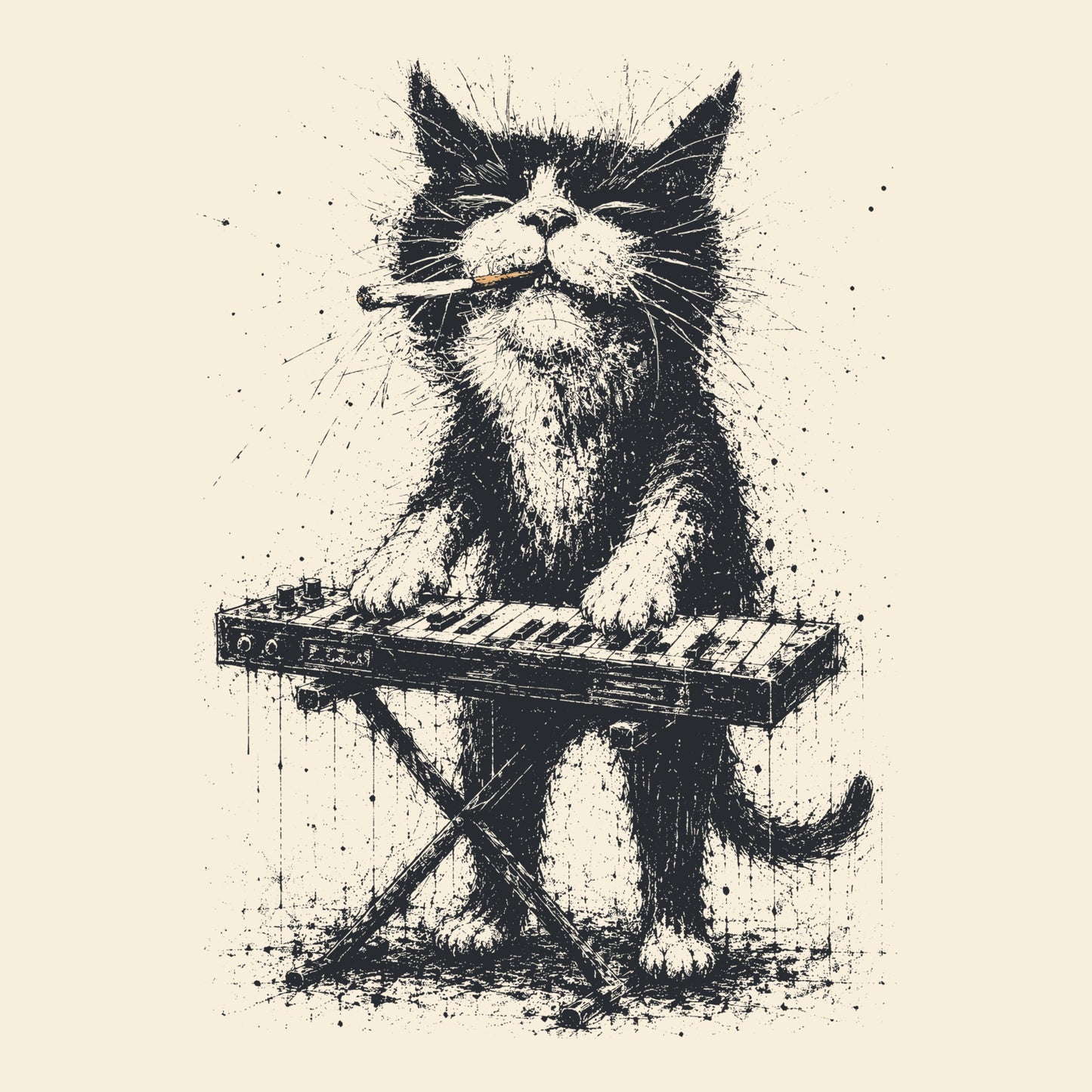 Mr. Paws Tee Natural Design