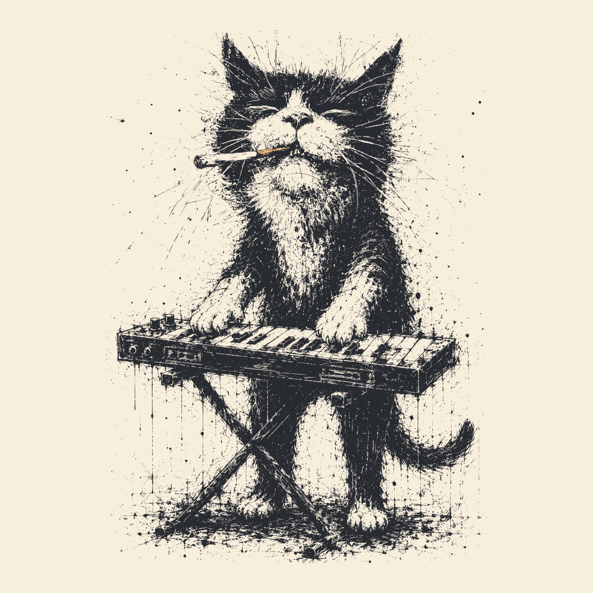 Mr. Paws Tee Natural Design