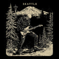 Mt. Rainier T-Shirt Design Black
