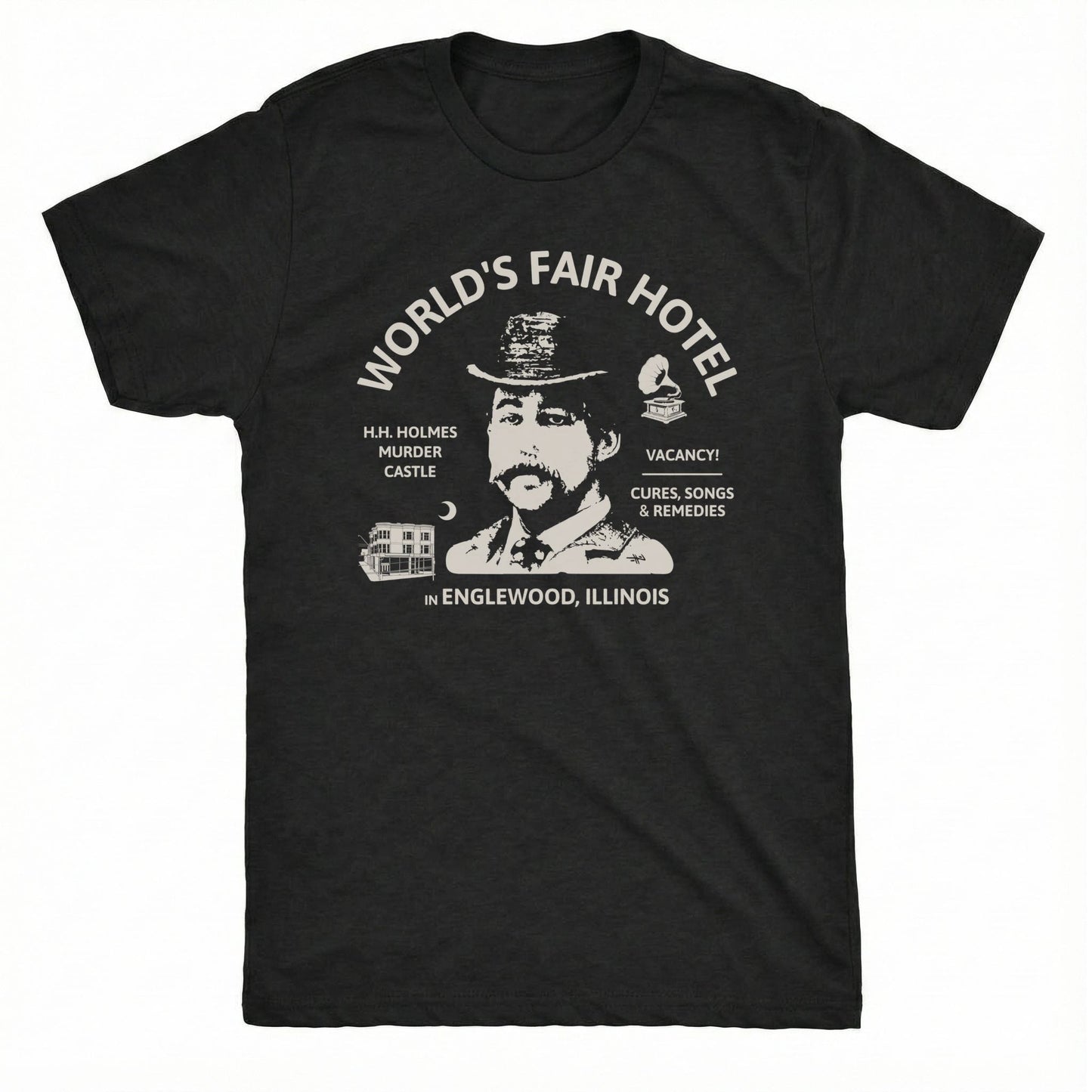 Murder Castle Tee | Classic Tee Black