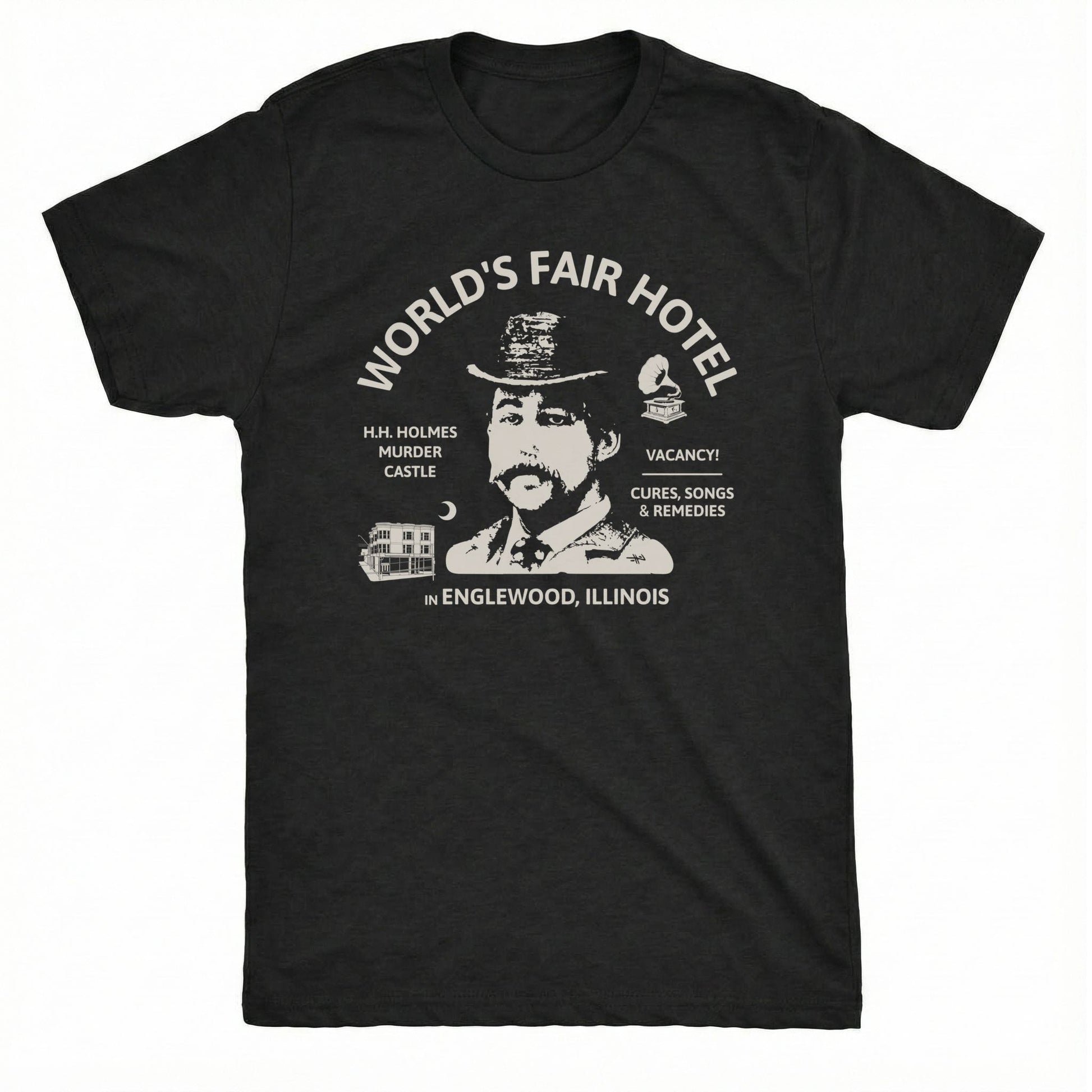 Murder Castle Tee | Classic Tee Black