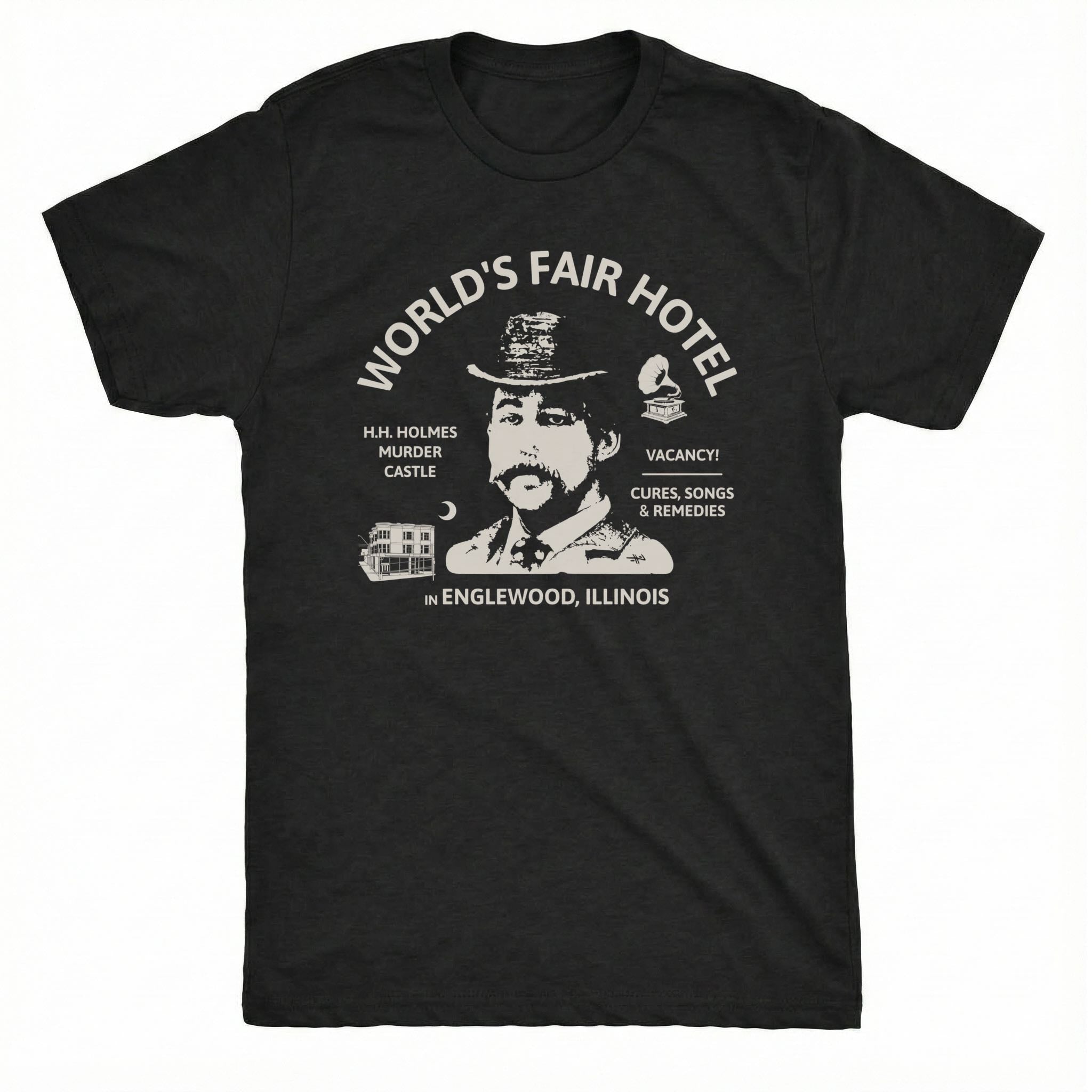Murder Castle Tee | Classic Tee Black