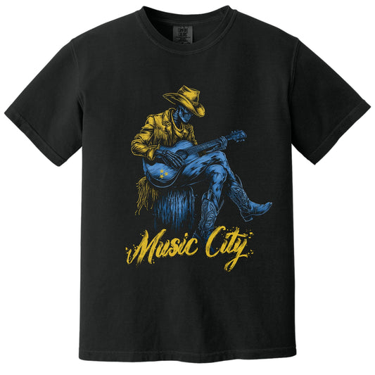 Music City Tee | Comfort Colors® 1717 Black