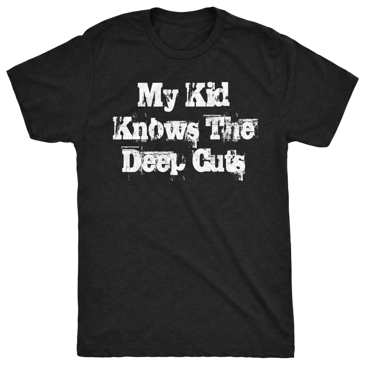 My Kid Tee Black Mockup