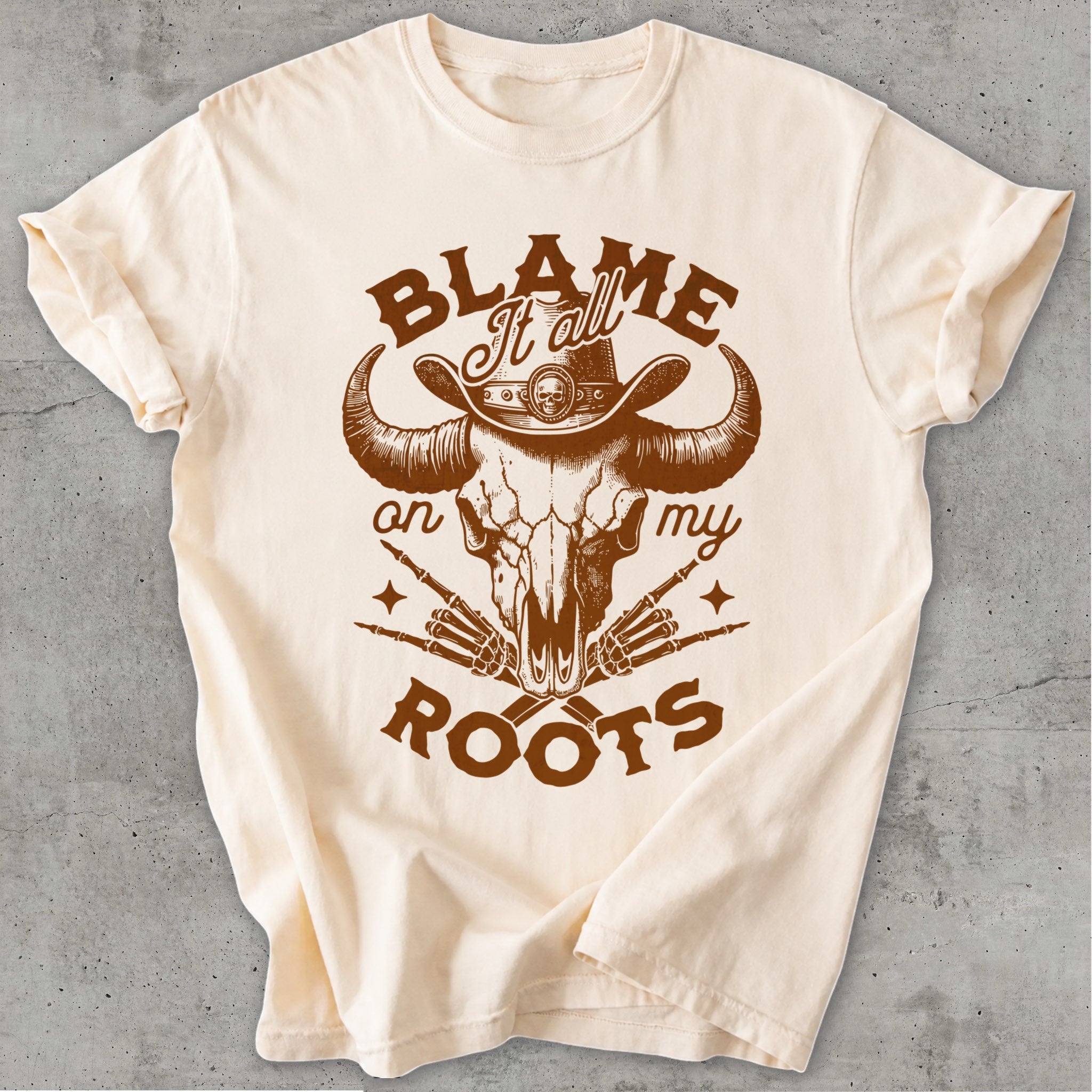 My Roots Tee Natural Mockup